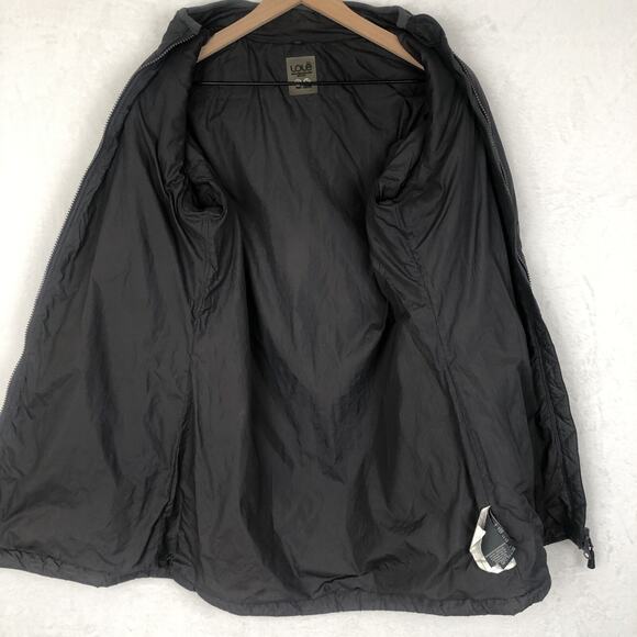 LOLE Double Zip Jacket Women's Sz 10‎ Dk Gray Water Repellant Pockets Mid-Length - Picture 14 of 16